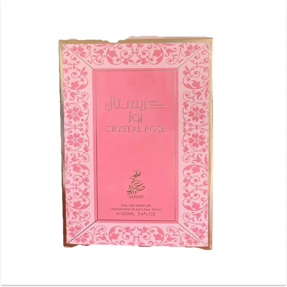 Sahari Crystal Rose Eau de Parfum Rose Scent 100ml 3.4 fl oz Spray Regular Size