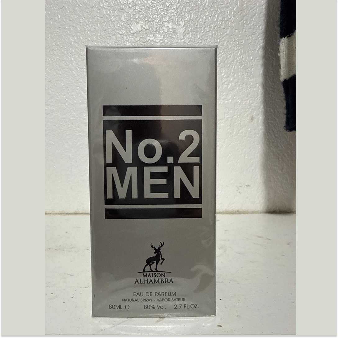 Maison Alhambra No.2 Men Eau de Parfum Spray Regular Size 2.7 fl oz
