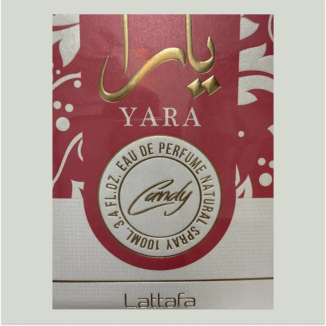 Lattafa Yara Eau de Parfum Spray 100ml 3.4 fl oz Regular Size Fragrance Candy