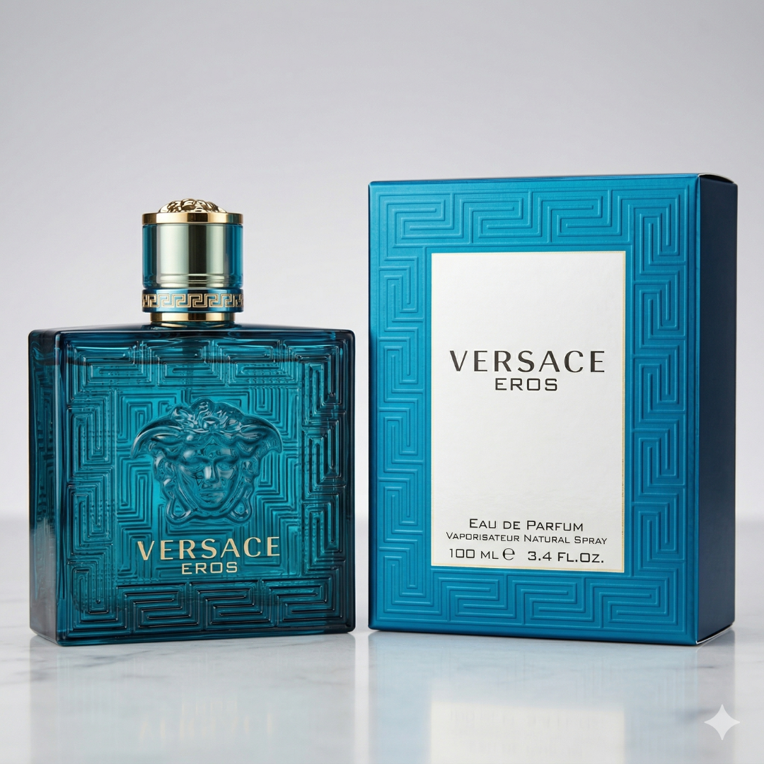 Versace Eros by Gianni Versace 3.4 oz EDP Cologne for Men New in Box