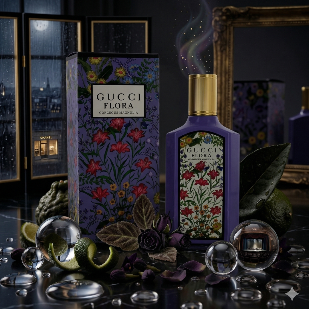 Flora Gorgeous Magnolia by Gucci, 3.3 oz EDP Spray for Women